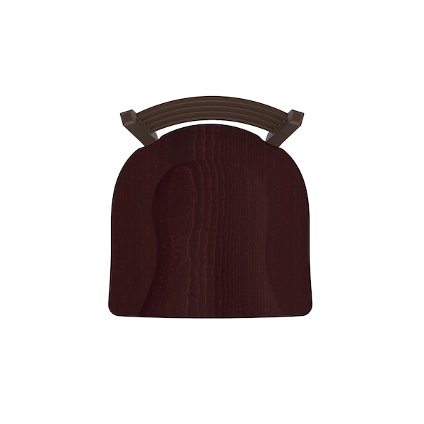 Holland Bar Stool Co 25" Swivel Counter Stool, Bronze Finish, Dark Cherry Oak Seat - 41025BZDCOAK