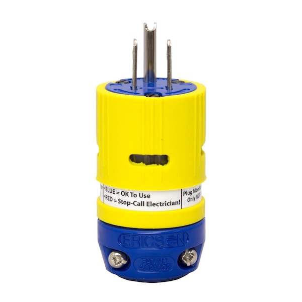 Ericson Plug Nema 5-15, Smart Monitor Perma-Link - 1510-PML