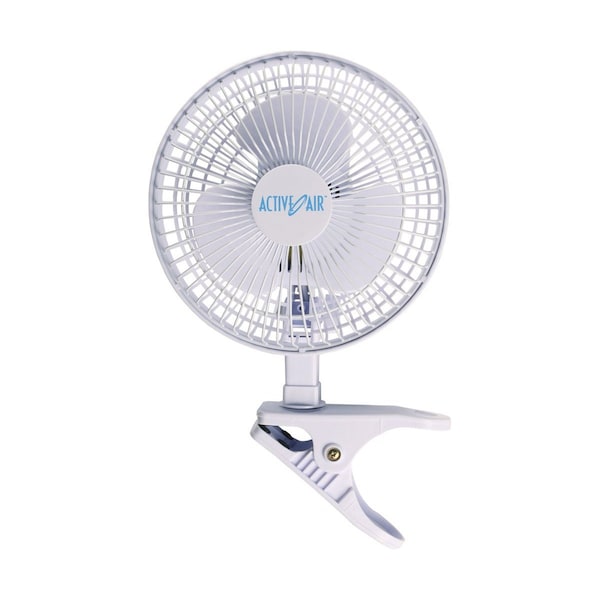 Active Air Clip Fan, 6", 15W - ACFC6