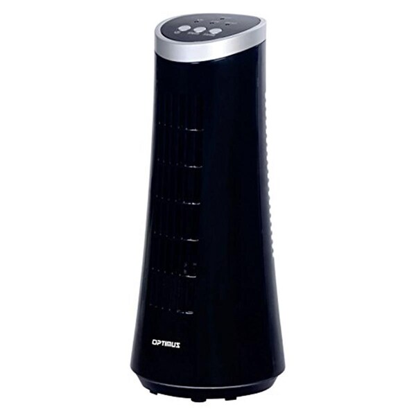 Swivel 12 in. Slim Tower Fan, Black - SW928729