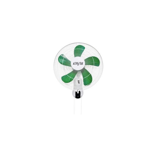 Hydrofarm Active Air 16" Oscillating Wall Mount Fan, 3 Speeds, 2224 CFM, 120V - ACF16