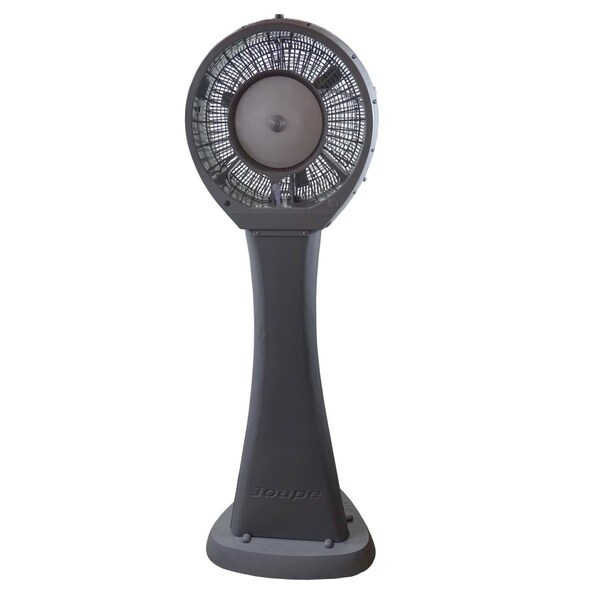 Ecojet 050201 26 gal Tornado Reservoir Misting Fan, Gray - Cools up to 3000 sq ft. - LVP-050201