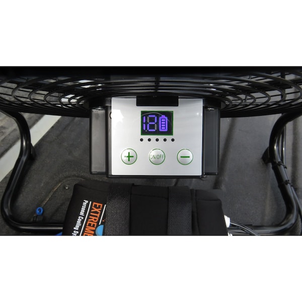 Extrememist 3-n-1 Portable Misting Fan w/ Solar Panel, Mist Pump & 16ft Mist Line attachment - 423698