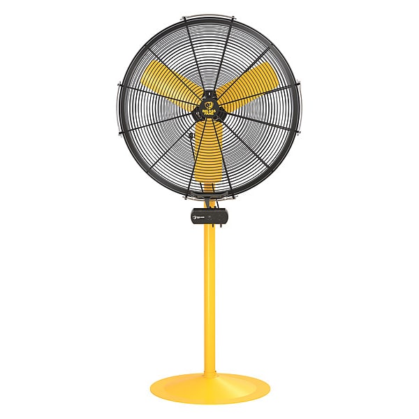Big Ass Fans Standard-Duty Industrial Fan, Variable Speeds, Black, Controller, Mount - F-AE1-3001L10S34V56