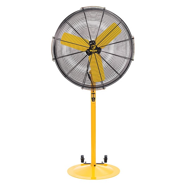 Big Ass Fans Standard-Duty Industrial Fan, Variable Speeds, Black, Controller, Mount - F-AE1-3001L10S34