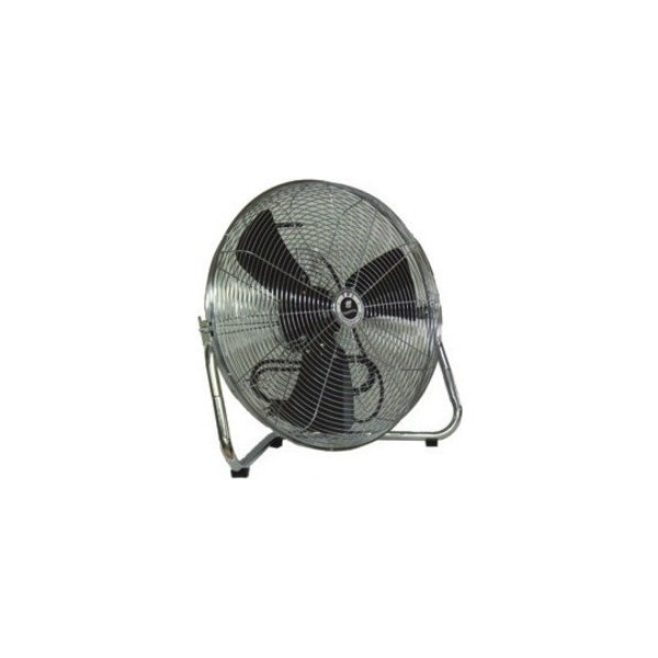 Tpi Floor Fan, 20", 120V Black Steel Base 1/5H - CF-20