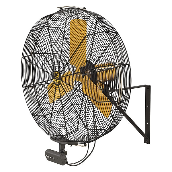 Big Ass Fans Standard-Duty Industrial Fan, Variable Speeds, Black, Controller, Mount - F-AE1-3001L13S34V56