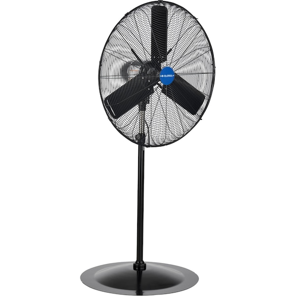 Global Industrial Outdoor Oscillating Pedestal Fan, 30 Diameter, 3/10HP, 8400CFM - 292449