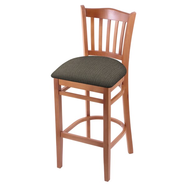 Holland Bar Stool Co 25" Counter Stool, Medium Finish, Graph Chalice Seat - 312025MED019