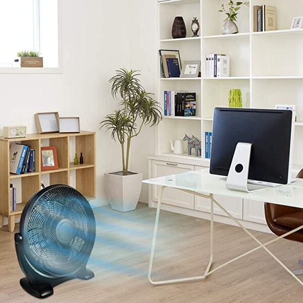 Ipower 18 Inch Plastic Floor Fan, Black - HIFANXFLOOR18PLATICEXP
