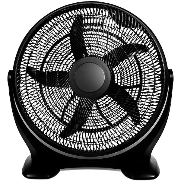 Ipower 20 Inch Plastic Floor Fan, Black - HIFANXFLOOR20PLATICEXP