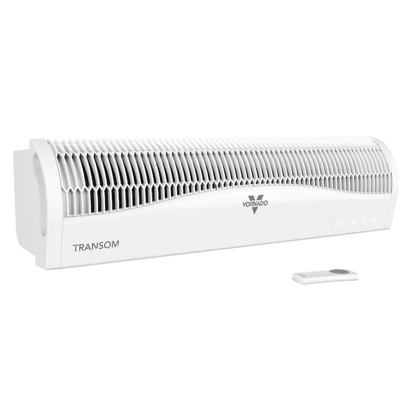 Vornado Vornado Transom 7.16 in. H 4 speed Electronically Reversible Window Fan Remote Control - FA1-0136-43