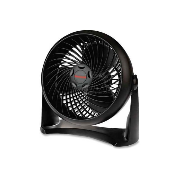 Honeywell Honeywell HWLHT900 Turbo Table Air Circulator Fan, 3-Speed, 6.5"L x 11.3"W x 11"H, Wall Mount, Black - HWLHT900