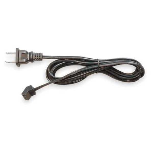 Dayton Cord Set W/ Plug For 115V Axial Fans, 45 Degree Plug Head, 72 in L, 1-15P - 3RP14