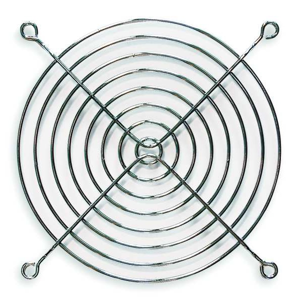 Dayton Compact Axial Fan Guard, Fits Fan Shape Square, Diameter 4 35/64 in, Steel - 4YD87