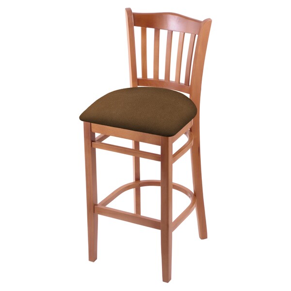 Holland Bar Stool Co 25" Counter Stool, Medium Finish, Rein Thatch Seat - 312025MED026