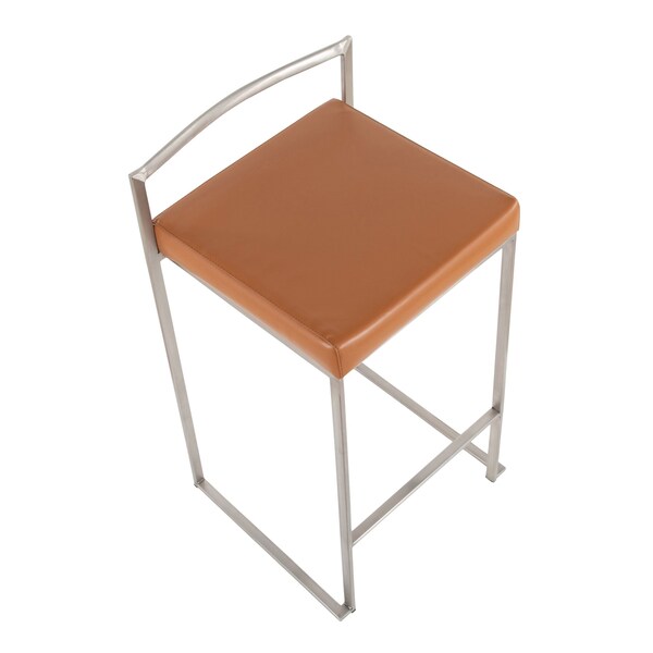 Lumisource Fuji Stacker Counter Stool - Set of 2 PR - B26-FUJI CAM2