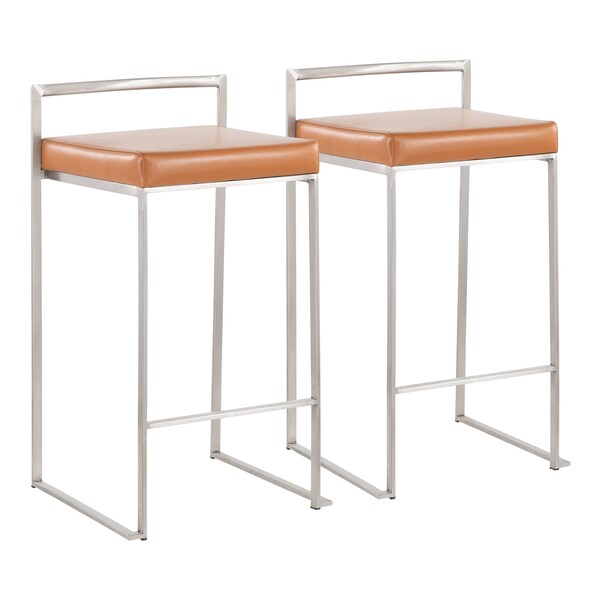 Lumisource Fuji Stacker Counter Stool - Set of 2 PR - B26-FUJI CAM2