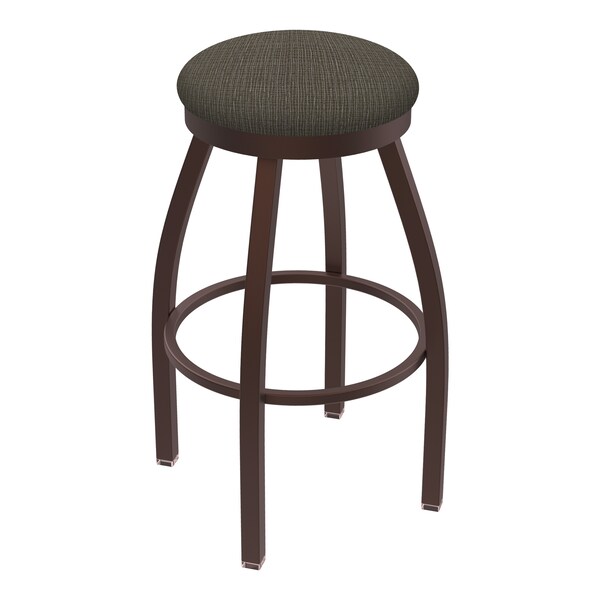 Holland Bar Stool Co 25" Swivel Counter Stool, Bronze Finish, Graph Chalice Seat - 80225BZ019