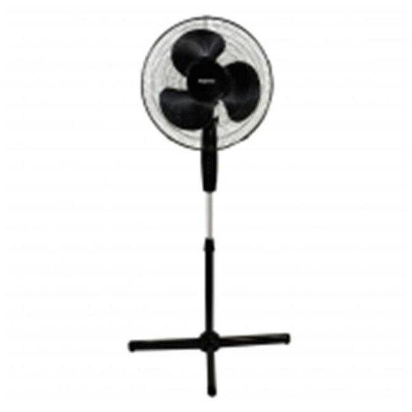 Impress Impress IM-717B Handi-Fan 16 Inch Oscillating Stand Fan Black - IM-717B