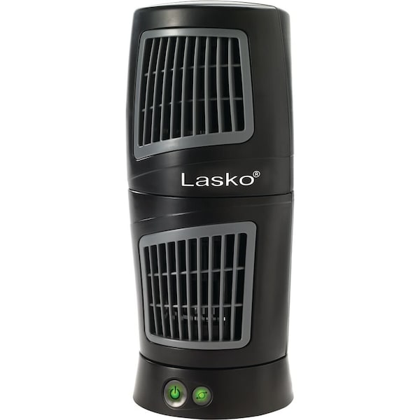 Almo Portable Oscillating Multi-Directional Desktop Wind Tower Fan with Carrying Handle - T12110