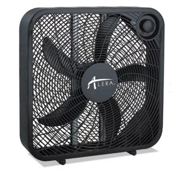 Alera Technologies Alera  20 in. 3-Speed Box Fan, Black - FANBX20B
