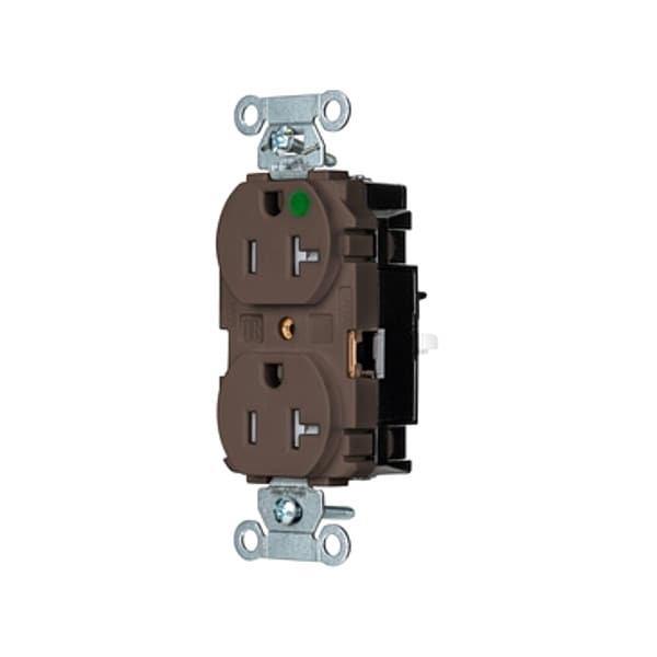 Hubbell Receptacle, 1 hp, 125V AC, NEMA 5-20R - 8300STTR