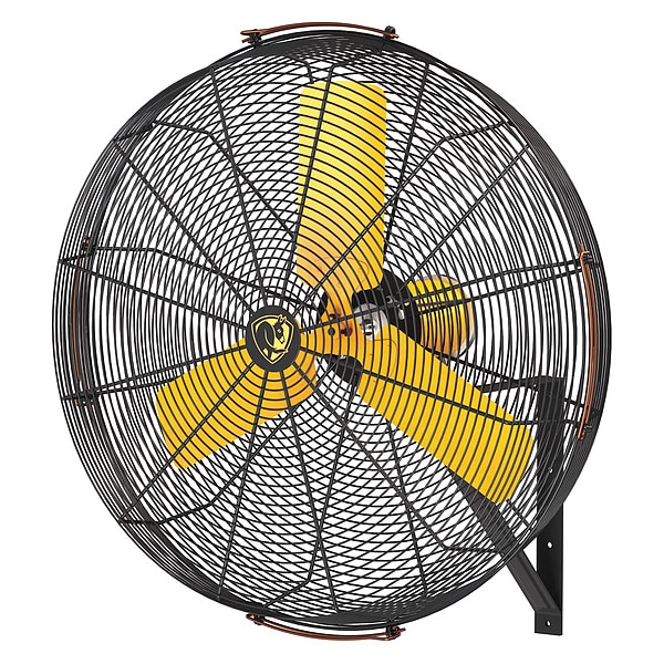 Big Ass Fans Standard-Duty Industrial Fan, Variable Speeds, Black, Controller, Mount - F-AE1-3001L13S34