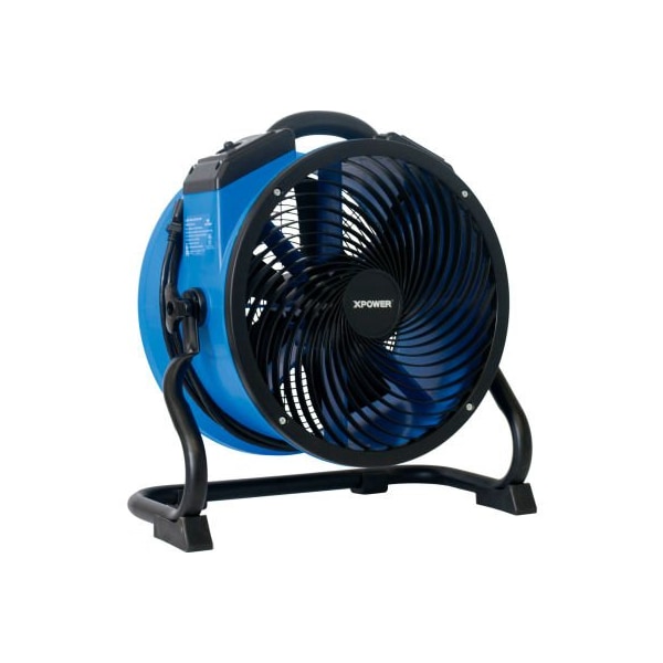Xpower XPOWER FC-300 1/3 HP 2100 CFM 4 Speed Portable Multipurpose 14" Pro Air Circulator Utility Fan - FC-300