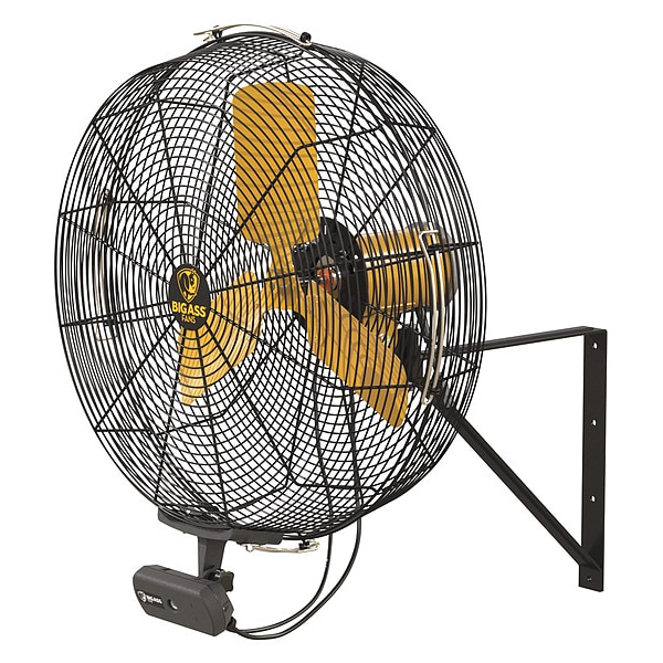 Big Ass Fans Standard-Duty Industrial Fan, Variable Speeds, Black, Controller, Mount - F-AE1-2401L13S34V56