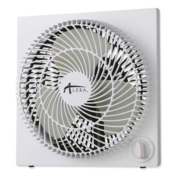 Alera Desk Fan, 3 Speeds, White, Black - FANBX10B