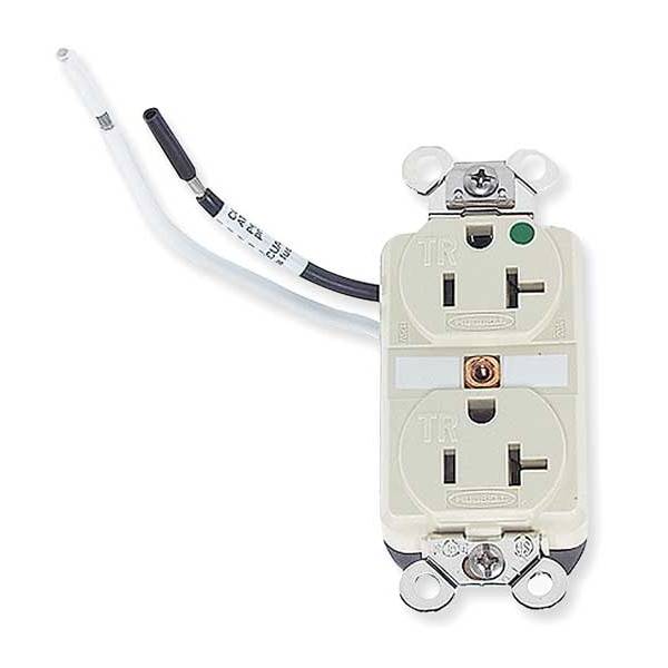 Hubbell 20A Duplex Receptacle 125VAC 5-20R IV - HBL8300SGIA