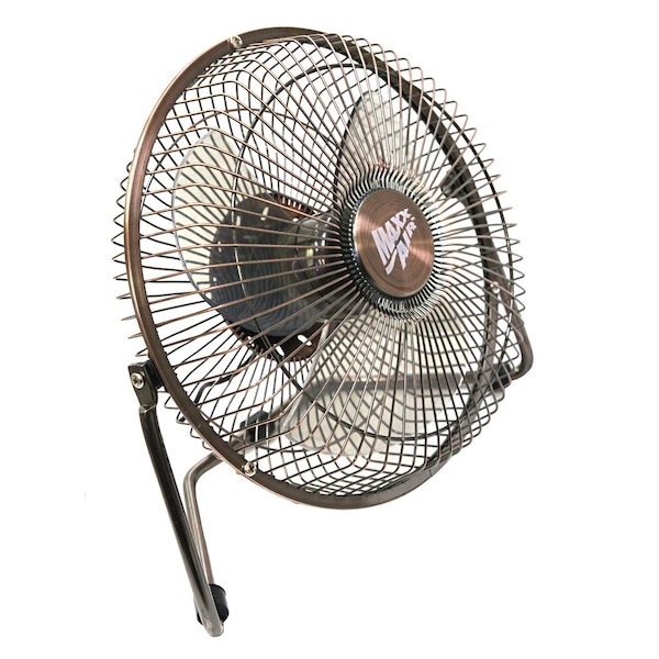 Maxx Air 8 in. Blade Dia Desk Fan, Table Fan, Portable Fan, USB Fan, Non-Oscillating, 1 Speeds, Copper - HVDF8UPS