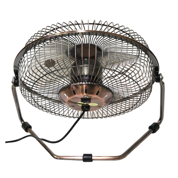 Maxx Air 8 in. Blade Dia Desk Fan, Table Fan, Portable Fan, USB Fan, Non-Oscillating, 1 Speeds, Copper - HVDF8UPS