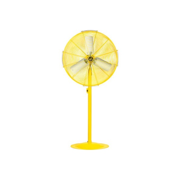 Hunter Fan Co. Jan Fan Jan Fan 30in Pedestal Fan w/ Drop Cord Switch, 2 Speed, Yellow, 4PK - JF-PF30-DCS