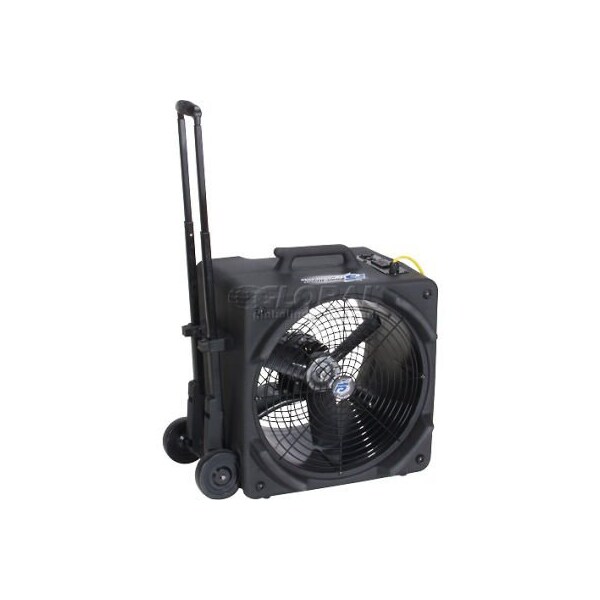 Powr-Flite Powr-FliteÂ Axial Floor Dryer W/ Handle & Wheels, 2 Speed, 1/4 HP, 3000 CFM - PDF5DX