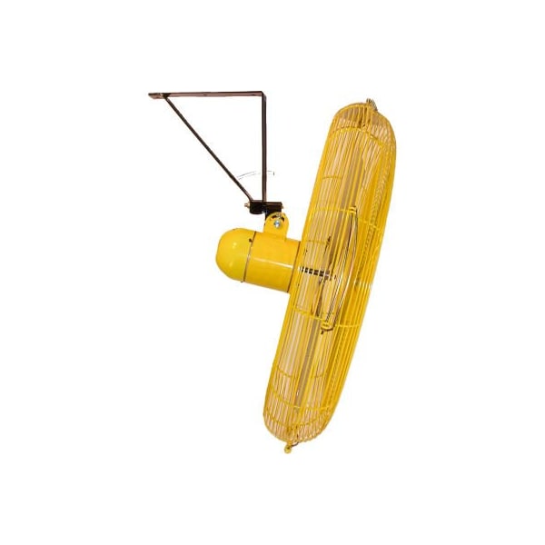Hunter Fan Co. Jan Fan Jan Fan 24in Wall & Ceiling Mount Fan w/ Drop Cord Switch, 2 Speed, Yellow, 3PK - JF-WCM24-DCS