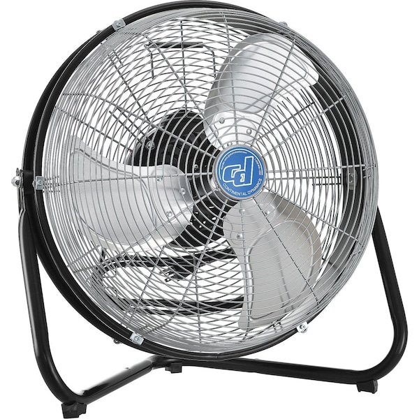 Cd Industrial 18 Internal Orbital Floor Fan, 3,980CFM, 1/40HP - SFD2-450B