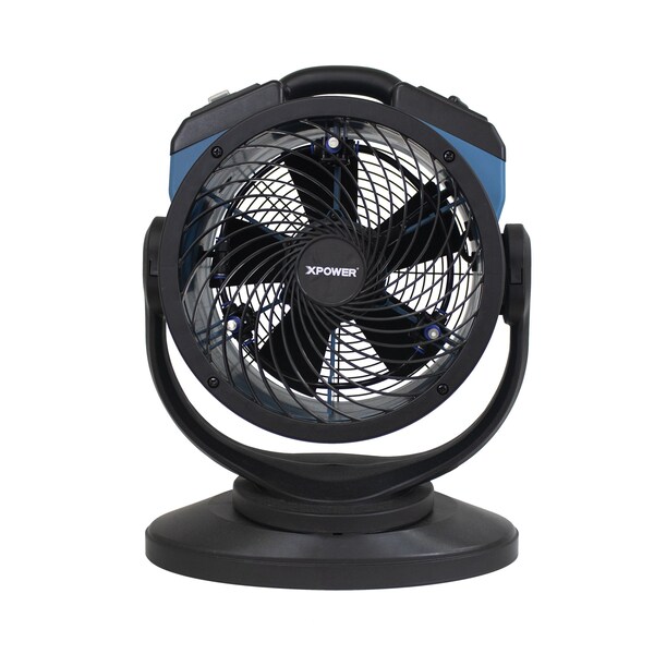 Xpower Multipurpose Oscillating Portable 3 Speed Outdoor Cooling Misting Fan and Air Circulator - FM-68