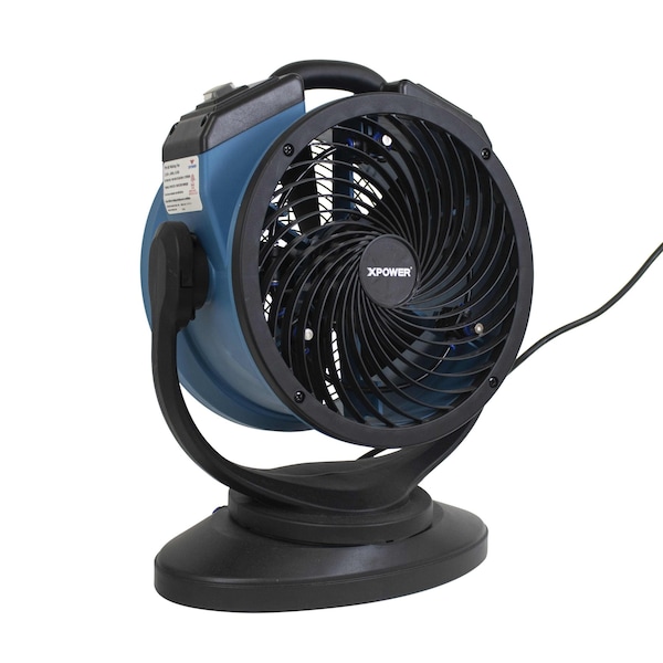 Xpower Multipurpose Oscillating Portable 3 Speed Outdoor Cooling Misting Fan and Air Circulator - FM-68