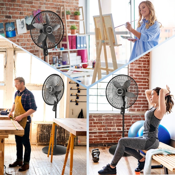 Lasko Pedestal Fan, Remote Control, User Manual, batteries - S20620