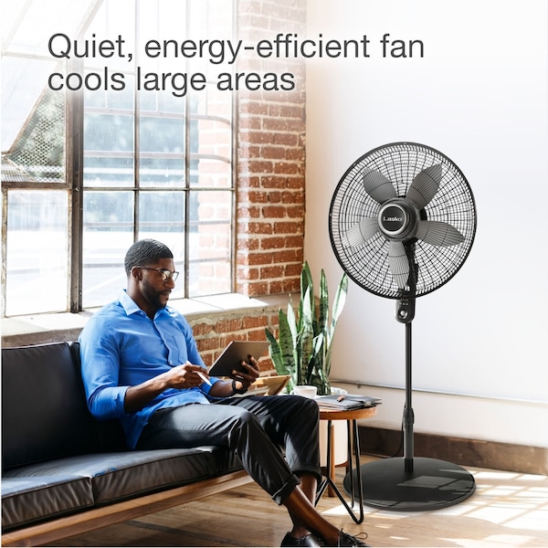 Lasko Pedestal Fan, Remote Control, User Manual, batteries - S20620
