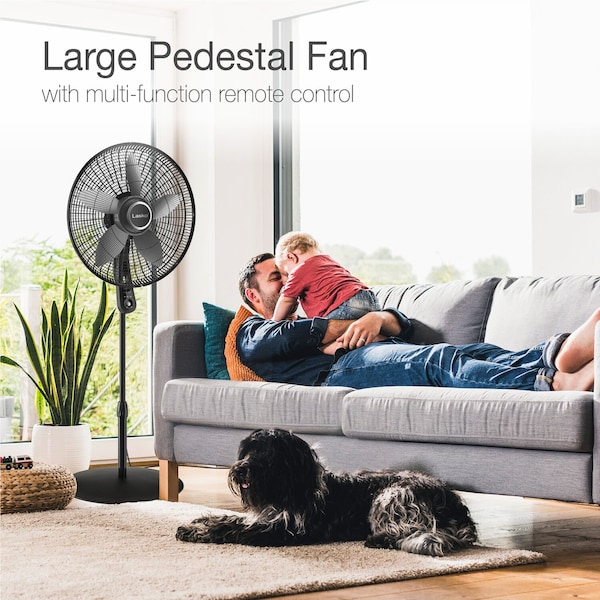 Lasko Pedestal Fan, Remote Control, User Manual, batteries - S20620