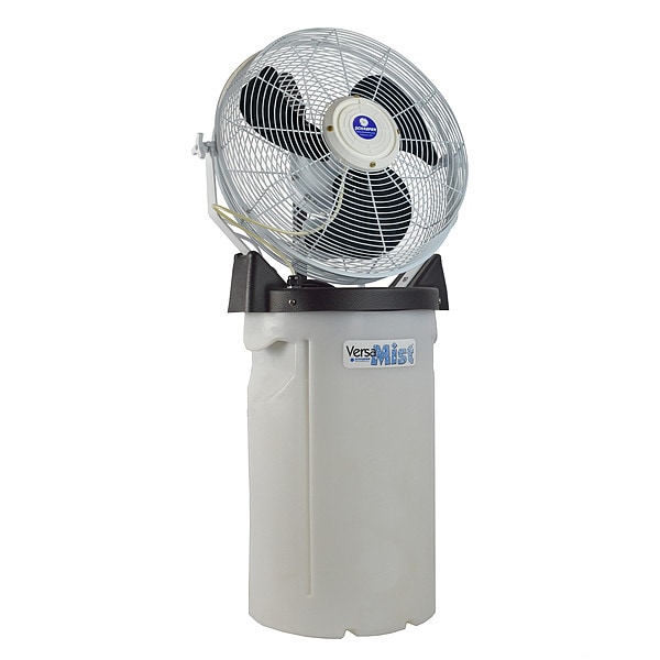 Schaefer Industrial Misting Fan 18" Non-Oscillating, 115VAC, 1400/1800/2200 CFM - PVM18