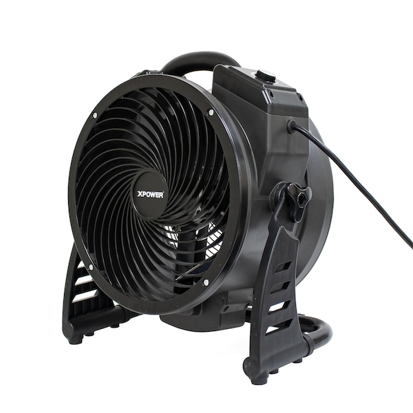 Xpower Axial Air Mover W/ Ozone Generator, 1450 CFM, Variable Speed, Brushless DC Motor - M-25