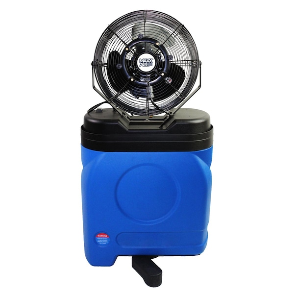 Maxx Air 14 In. 3-Speed Misting Fan with 40 Gallon Tank - CDMP1420BLU