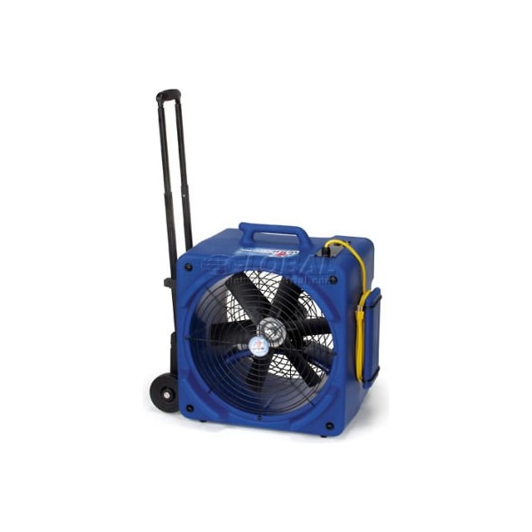 Powr-Flite Powr-FliteÂ Downdraft Floor Dryer W/ Handle & Wheels, 2 Speed, 1/4 HP, 3500 CFM - PDF6WRD