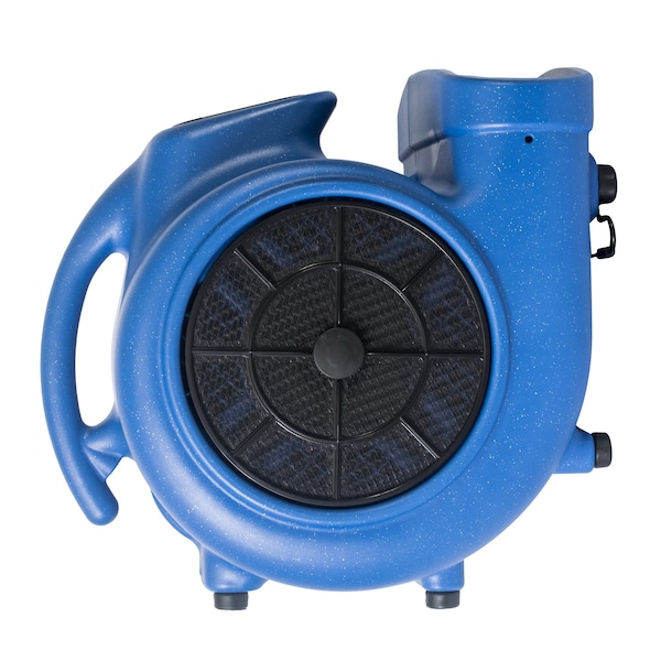 Xpower Air Mover W/ 3 Hr Timer and Filter Kit, 3/4 HP, 3200 CFM, 7.5 Amps, 4 Positions, 3 Speeds - X-800TF