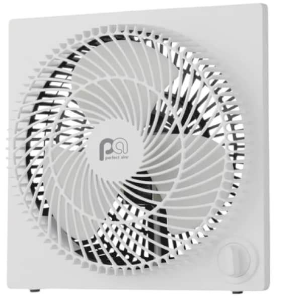 Perfect Aire Perfect Aire 9 in. H 3 speed Box Fan - 1PAFD9