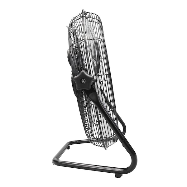 Maxx Air Floor Fan W/ 20 in Blade Dia, 1500/2050/2250 cfm, 3 Speeds, 120V AC, 1/5 hp, 4.5 ft Cord - HVFF 20UPS